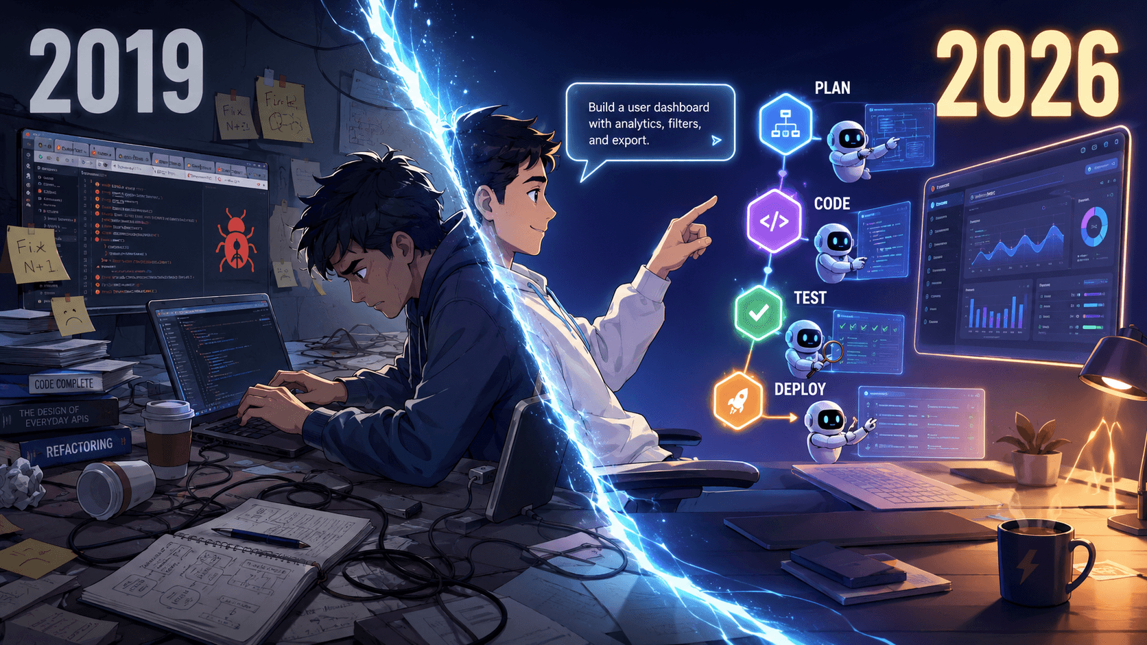Coding in 2026: From Writing Code to Directing AI Agents